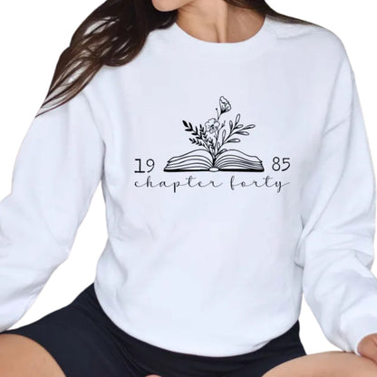 Women's Chapter 30 1995 Sweatshirts, 30th Birthday Sweatshirt For Book Lover 2D0449