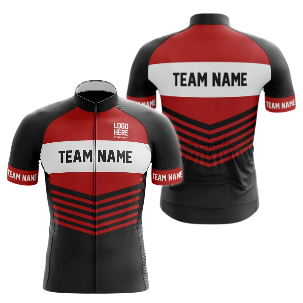 Custom Team Cycling Short Sleeve Jersey For Mens, Men's Custom Cycling Jerseys CZ0112