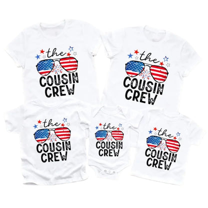 The Cousin Crew Matching Fourth Of July T Shirt, Matching Family 4th Of July Shirts ET0682