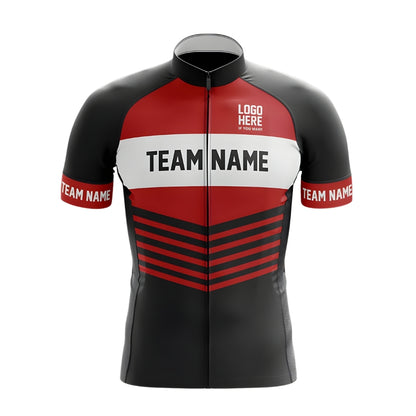 Custom Team Cycling Short Sleeve Jersey For Mens, Men's Custom Cycling Jerseys CZ0112