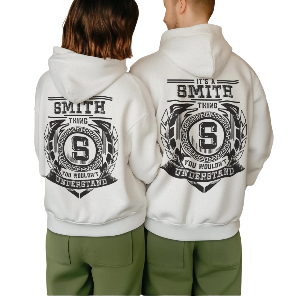 It's A Family Name Thing You Wouldn't Understand Custom Family Matching Hoodies, Custom Funny Hoodies For Family ET1366
