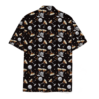 Martini Coktail Hawaiian Shirt For Men Women Black, Martini Lover Hawaiian Shirts HE0224