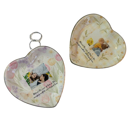 Custom Photo Mother Of The Groom Jewelry Dish, Personalized Mother Of Groom Ring Dish From Bride WD0313