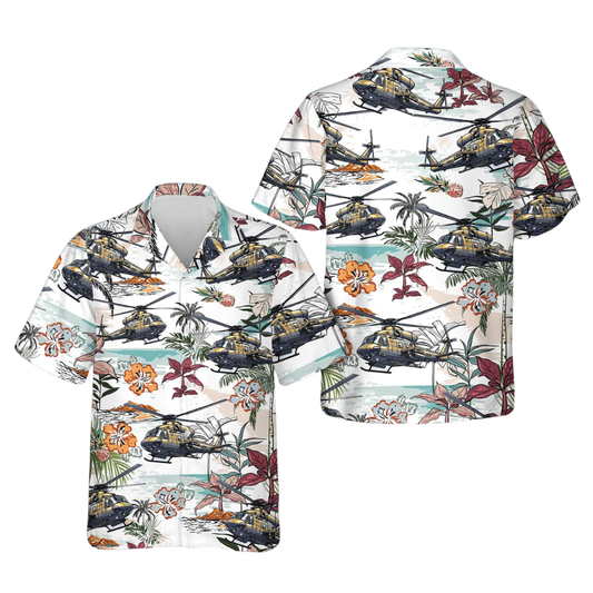 Bigfoot American Flag Tropical Hawaiian Shirt Men, Patriotic Sasquatch Hawaiian Shirts HE0248