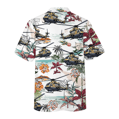 UH-60 Black Hawk Tropical Hawaiian Shirt For Men, UH-60 Black Hawk Hawaiian Shirts HE0262