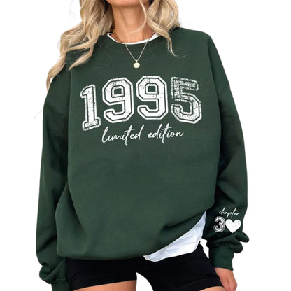1995 Limited Edition Chapter 30 Sweatshirt, 30th Birthday Sweatshirt 2D0451