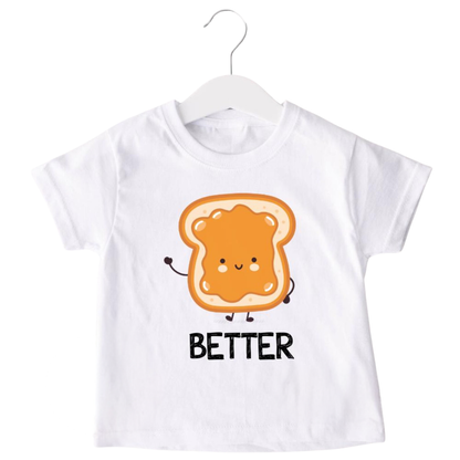 Better Together Peanut Butter Jelly Family Matching T Shirts, Foodie Family Matching Shirts ET1165