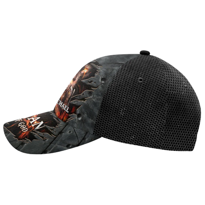 Custom Man Of God Lion Baseball Cap 3D Printed, Custom Lion Christian Cap Hats CP0575