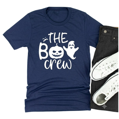 The Boo Crew Ghost Halloween Family Matching T Shirt, Halloween Matching Family Shirts ET1229