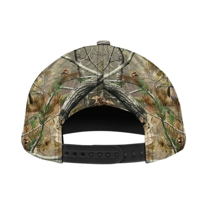 Custom Deer Hunting Baseball Caps For Hunter, Custom Deer Hunting Caps CP0006