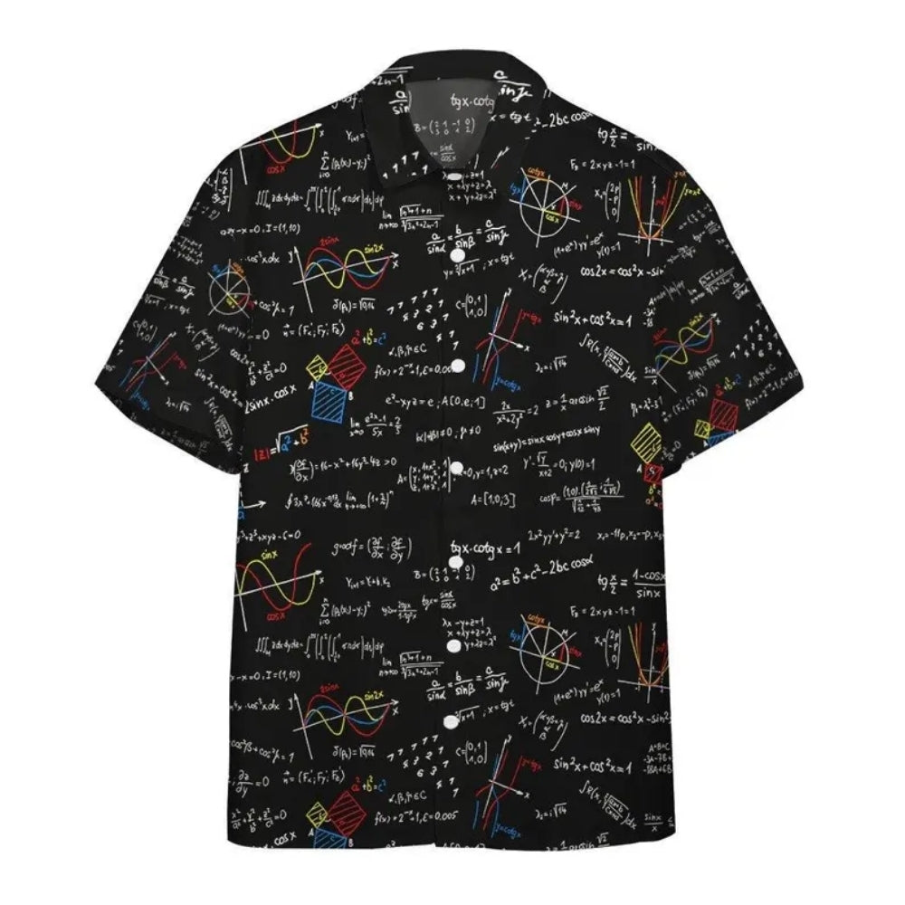 Math Hawaiian Shirt For Men Women, Science Math Hawaiian Shirts For Teacher HE0186
