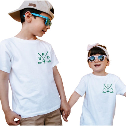 Matching Golf First Birthday Family T Shirts, Golf 1st Birthday Shirts For Family ET0531