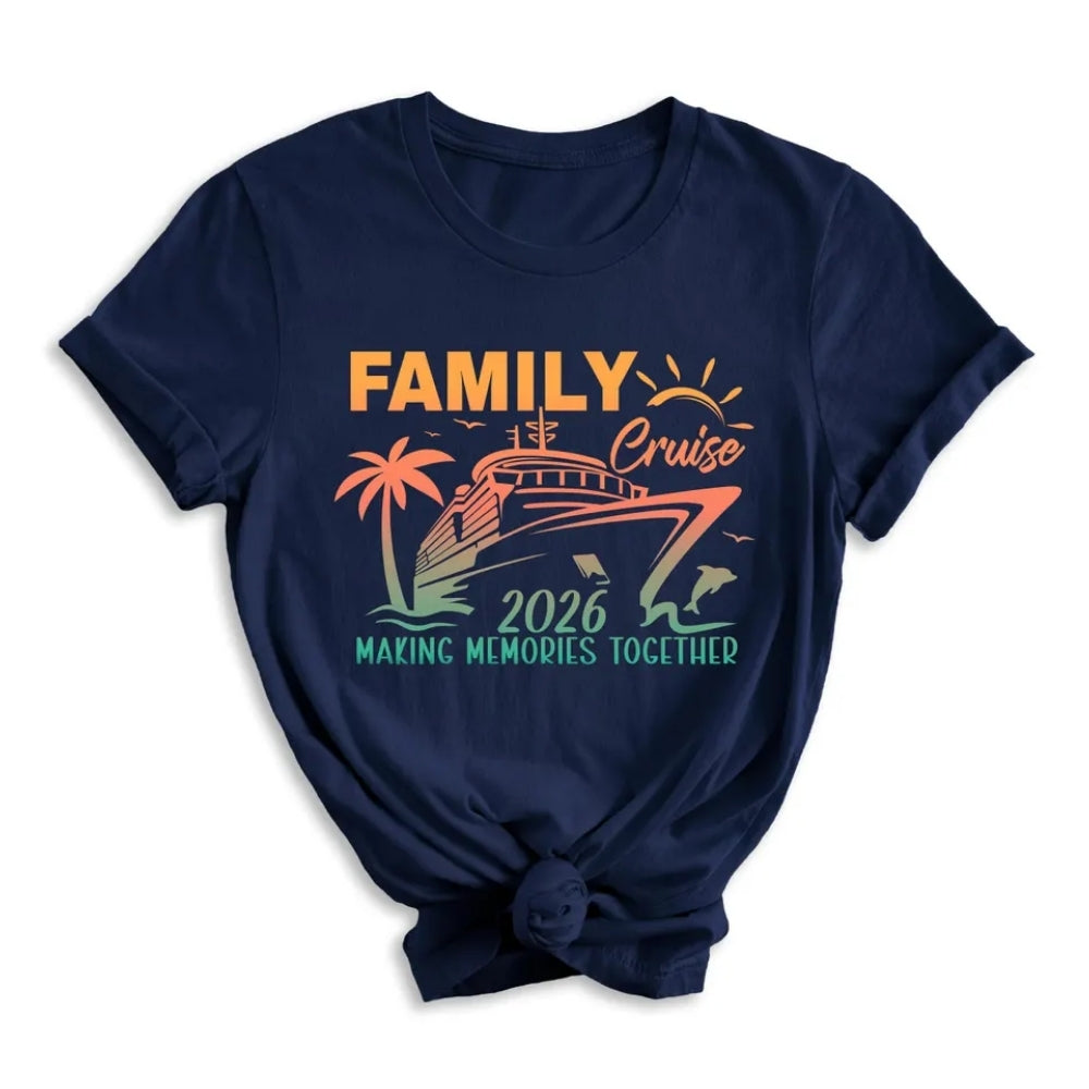 Personalized Family Cruise Matching T Shirts, Custom Family Cruise Shirts ET0089