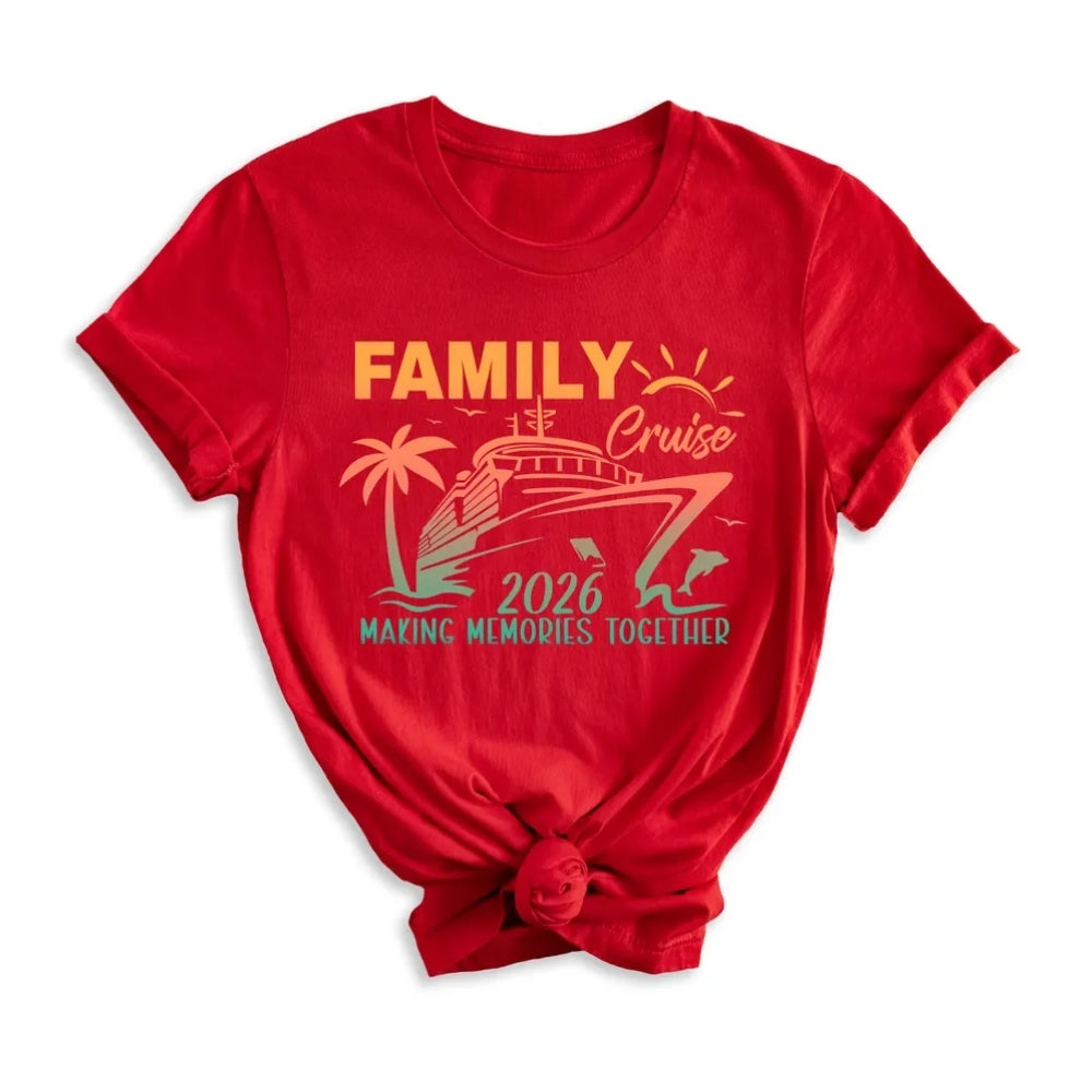 Personalized Family Cruise Matching T Shirts, Custom Family Cruise Shirts ET0089