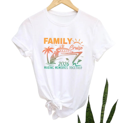 Personalized Family Cruise Matching T Shirts, Custom Family Cruise Shirts ET0089