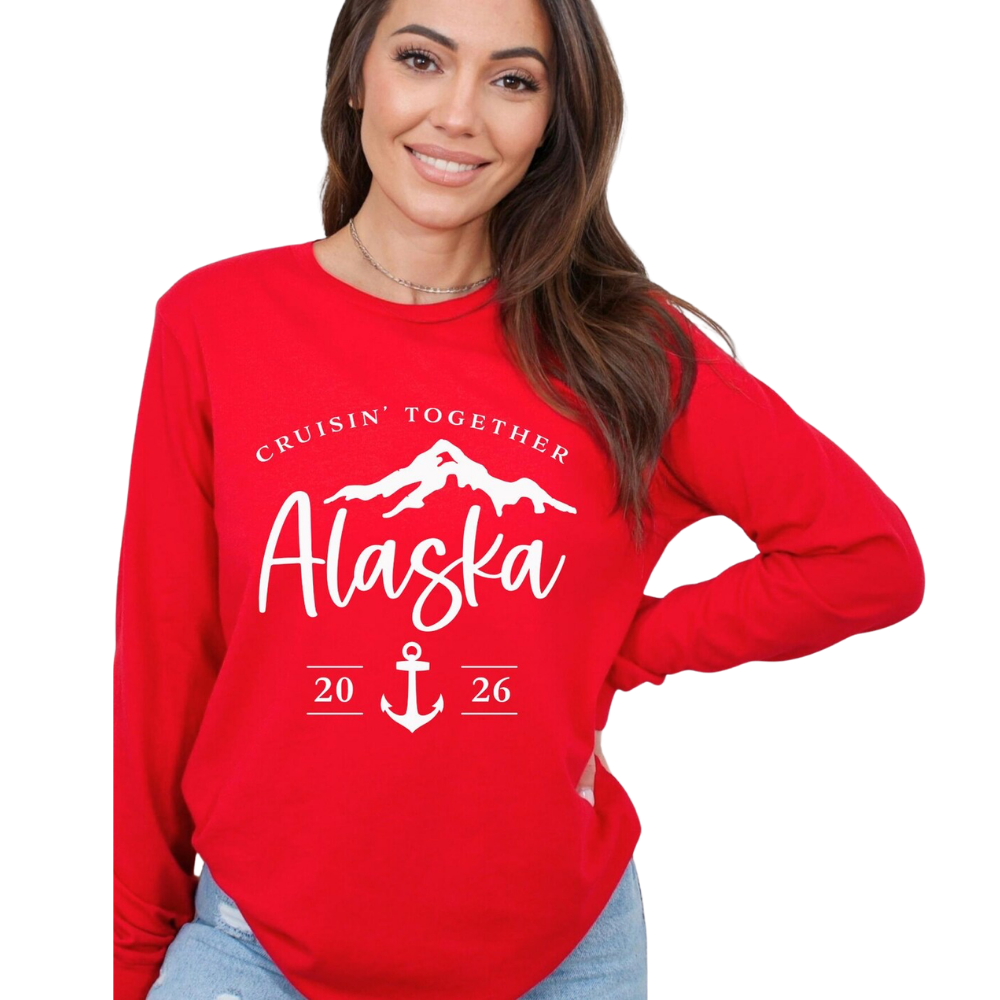 Personalized Alaska Cruisin Together Sweatshirt, Custom Cruise Trip Alaska Matching Sweatshirt ET1506