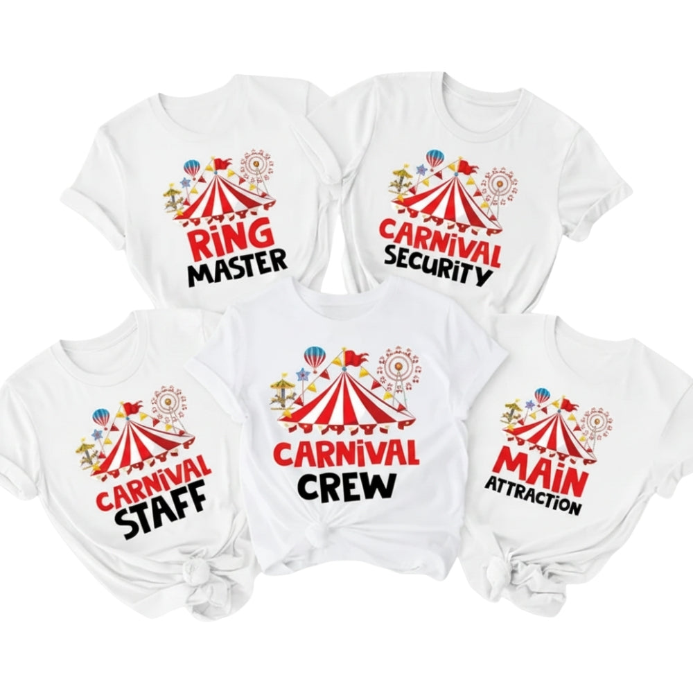 Circus Matching Birthday Family T Shirt, Circus Birthday Matching Shirts For Family ET0685