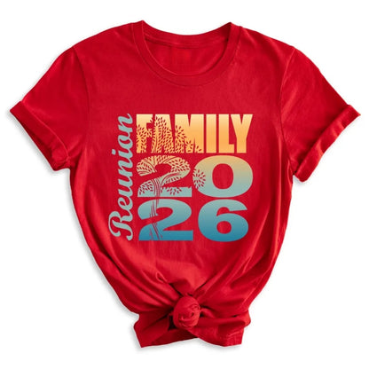 Custom Family Reunion 2026 T Shirts, Custom Family Reunion Matching Shirts ET0090
