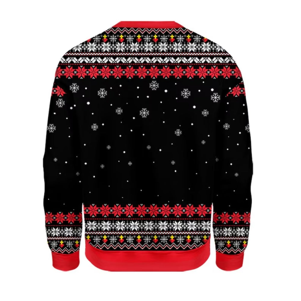 The Greatest Gift of All Jesus 3D Christmas Sweatshirt, Chirstian Xmas Sweatshirt 2D1081