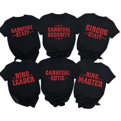 Family Matching Circus Birthday T Shirts, Circus Birthday Party Matching Shirts For Family ET0686