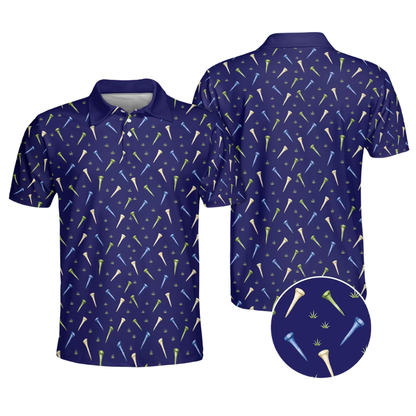 Matching Green Golf Shirt For His And Her, Couple Matching Golf Shirt GE0600