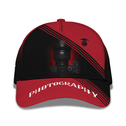 Photographer Cap 3D Baseball Cap Tad 02 CA0067