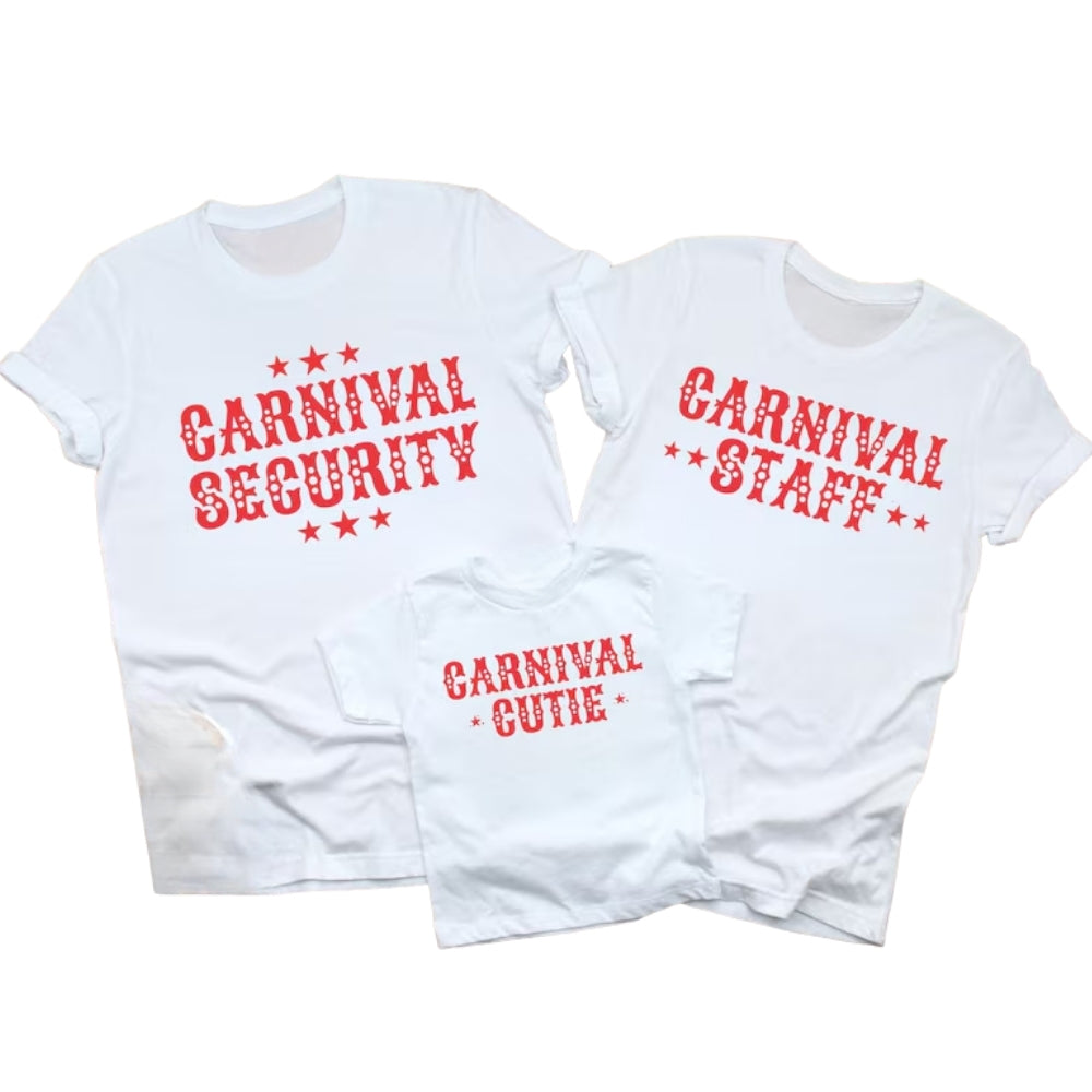 Family Matching Circus Birthday T Shirts, Circus Birthday Party Matching Shirts For Family ET0686