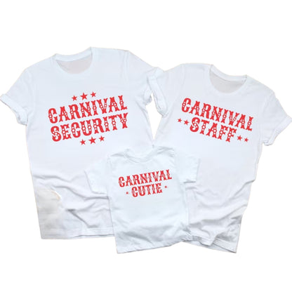 Family Matching Circus Birthday T Shirts, Circus Birthday Party Matching Shirts For Family ET0686