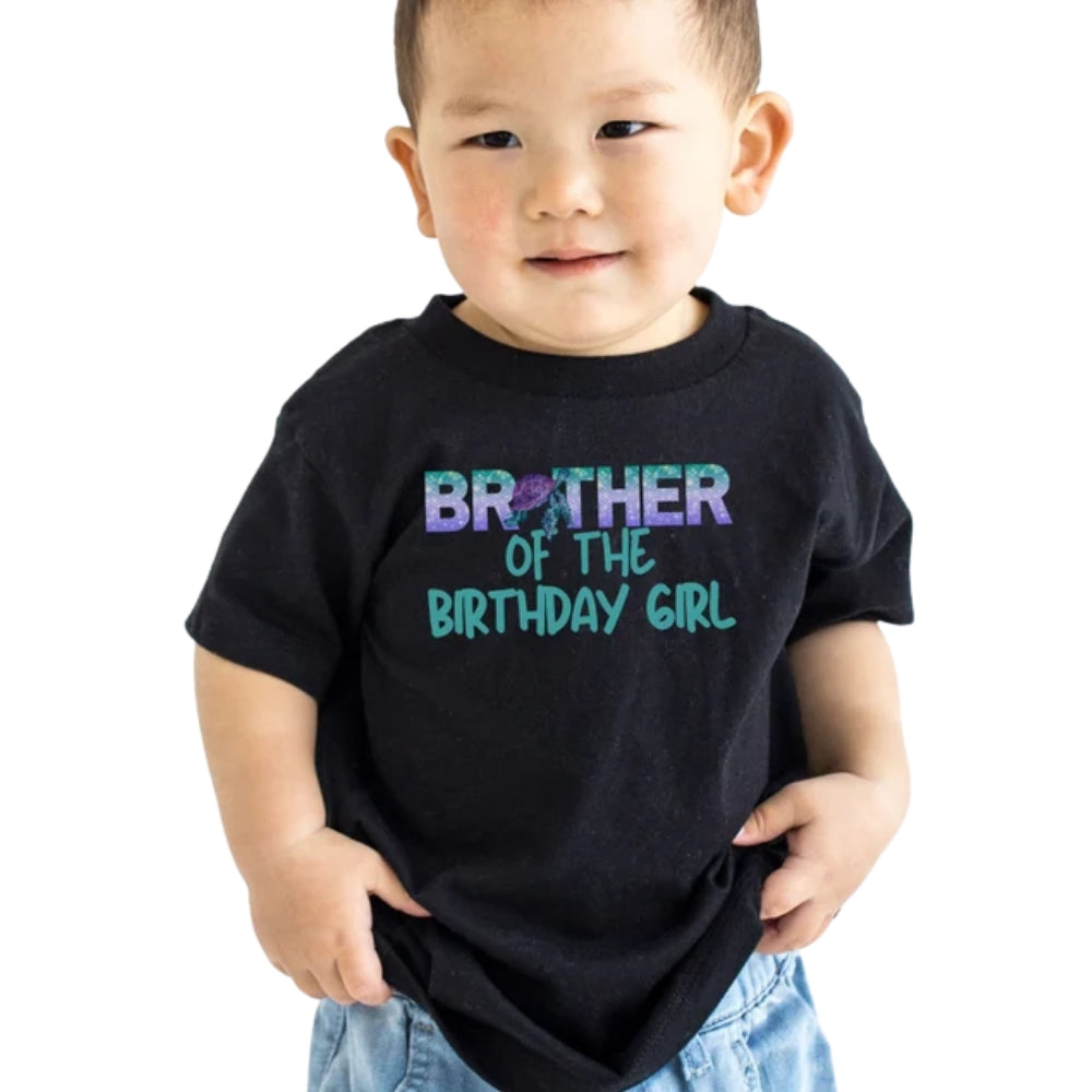 One-der The Sea Custom First Birthday Family Matching T Shirts, Custom Family 1st Birthday Shirts ET1110