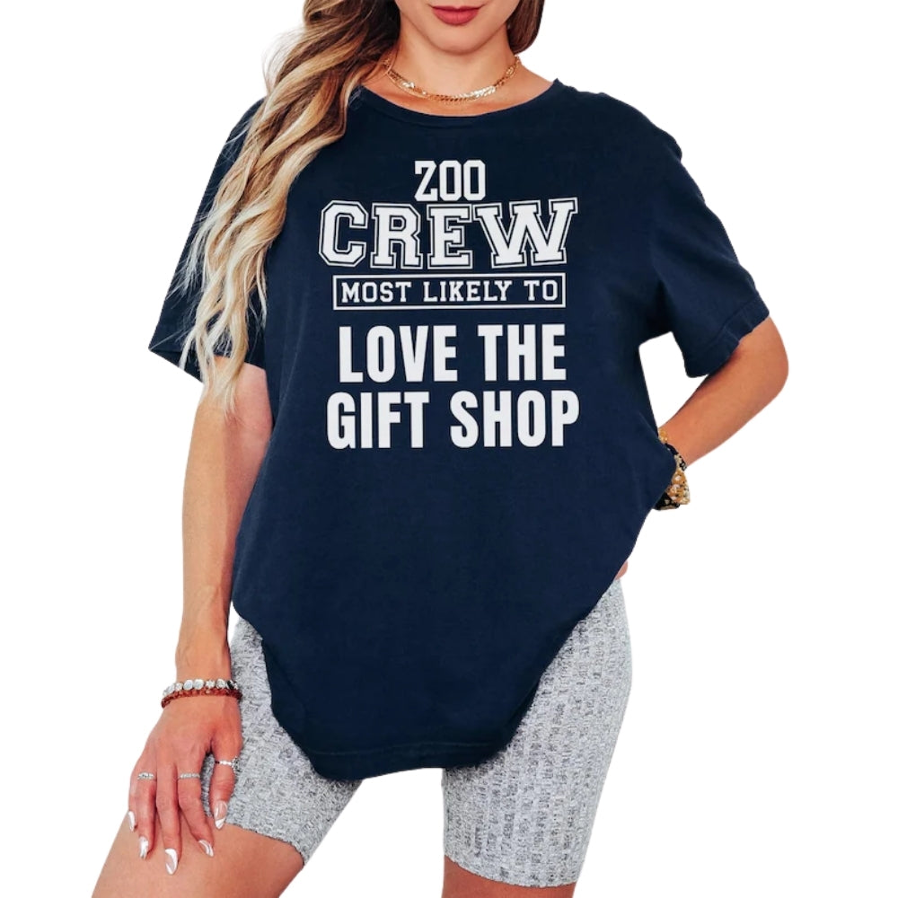 Zoo Crew Most Likely To Matching Family T Shirt, Matching Family Funny Zoo Trip Shirts ET0687