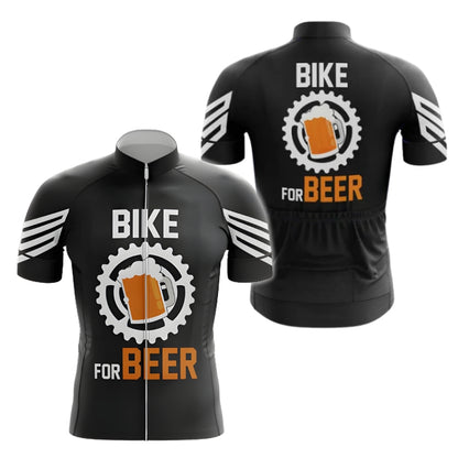 Bike For Beer Men's Cycling Jersey Short Sleeve, Beer Cycling Jerseys CZ0077