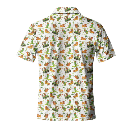Dachshund Hot Dog Mens Golf Polo Shirt, Dachshund Golf Shirt For Dog Lover GE0526