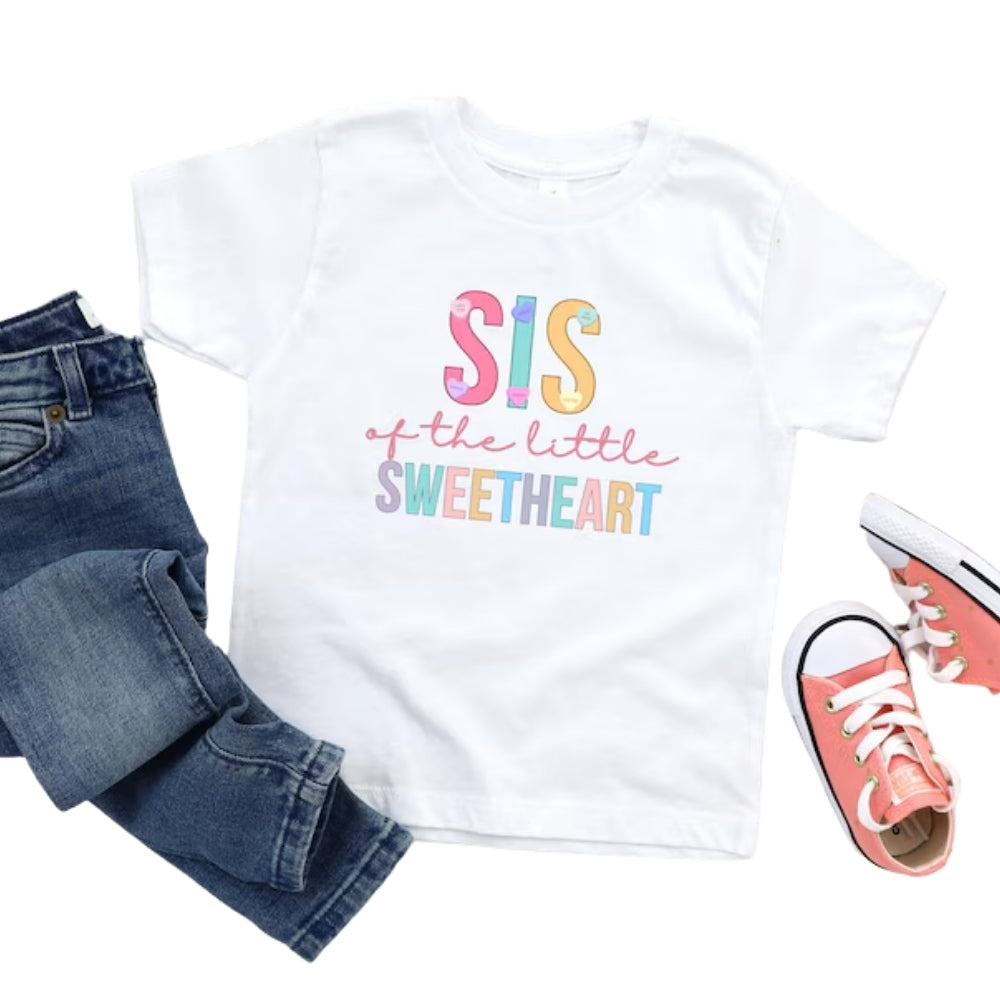 One Little Sweetheart Matching First Birthday Family T Shirt, Custom 1st Birthday Matching Shirts For Family ET0359