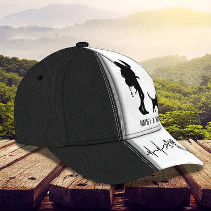 3D Classic Cap Hiking With My Dog Personalized Name Cap 40 Lasfour CA1201