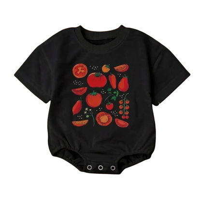 Tomato Baby T-Shirt Bubble Romper, Tomato Baby Romper BB0014