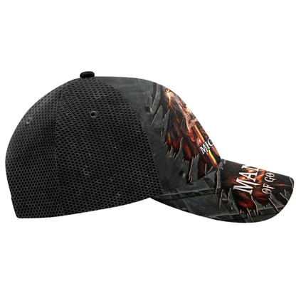 Custom Man Of God Lion Baseball Cap 3D Printed, Custom Lion Christian Cap Hats CP0575