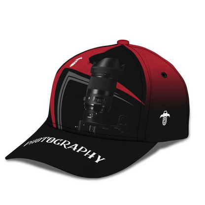 Photographer Cap 3D Baseball Cap Tad 03 CA0066