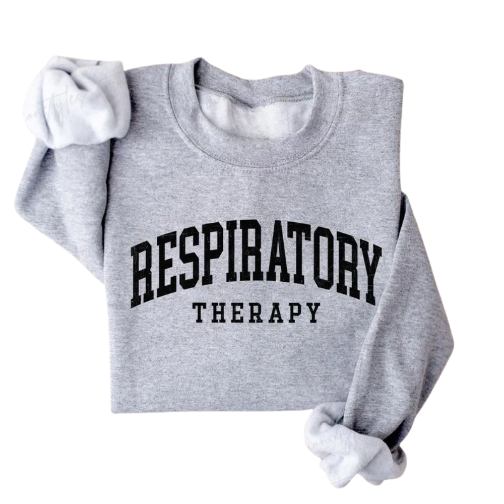 Respiratory Therapy Sweatshirt, RT Respiratory Therapist Sweaters 2D0909