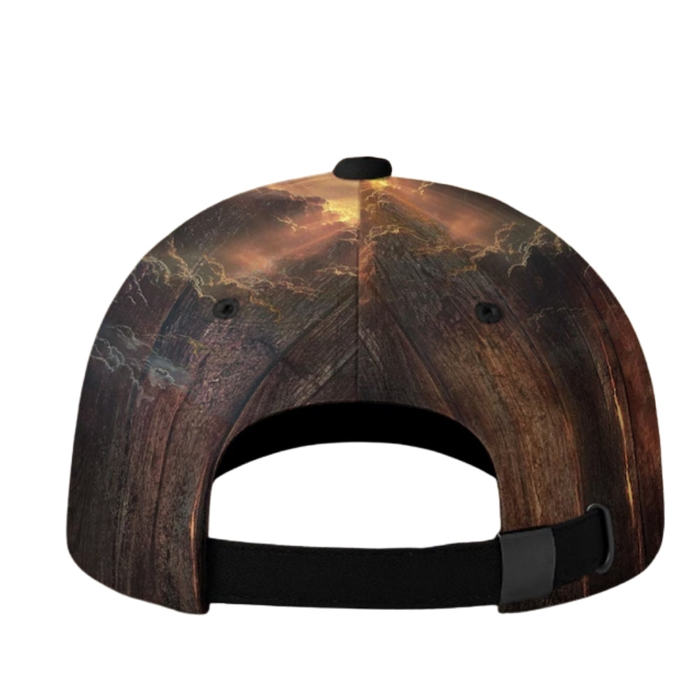 Redeemed Custom USA Flag Jesus 3D Baseball Cap, Custom Christian Caps Hats CP0103