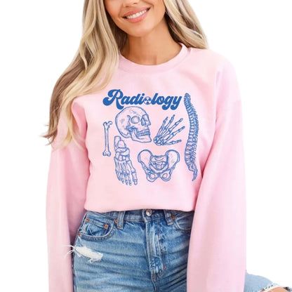 Radiology Sweatshirt For Women, X-ray Technologist Sweatshirt 2D0462