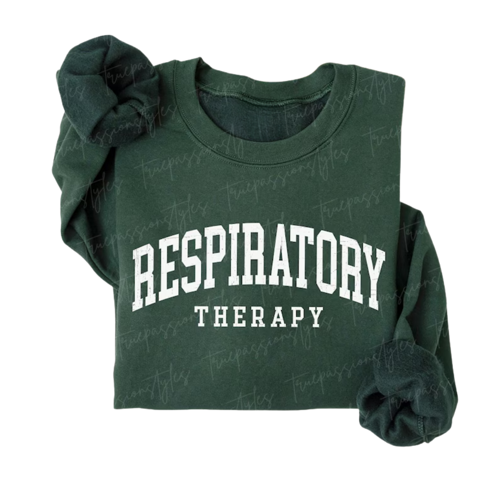 Respiratory Therapy Sweatshirt, RT Respiratory Therapist Sweaters 2D0909