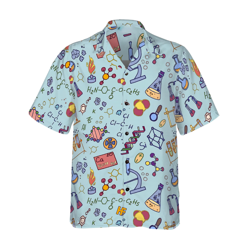 Chemistry Science Hawaiian Shirts Men Women, STEM Teacher Hawaiian Shirts HE0240