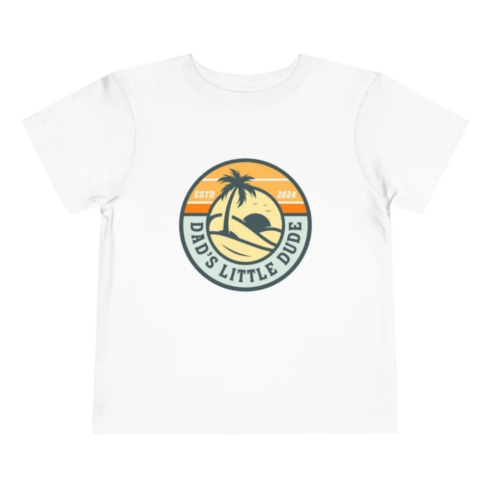 Little Dude's Dad Dad's Little Dude Maching Dad Son T Shirt For Father Day, Daddy With Son Matching Shirts ET0949