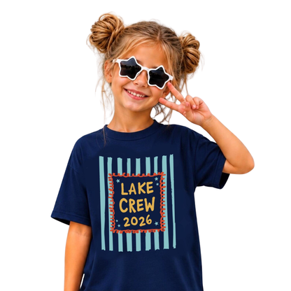 Lake Crew Custom Year Matching Cousin T Shirt, Custom Lake Vacation Family Shirts ET1587