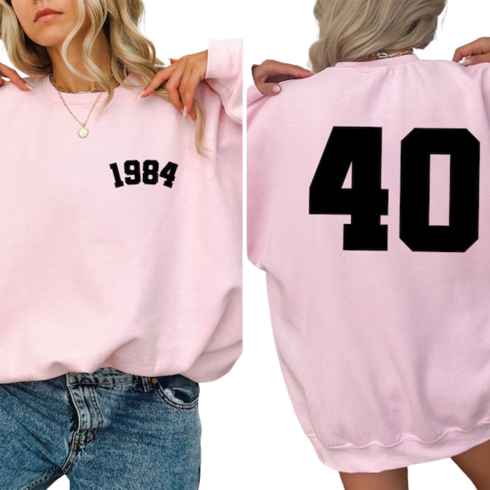 1985 Birthday Sweatshirt For Women, 40th Birthday Sweatshirt 2D0465