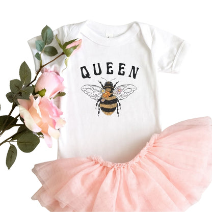 Custom Queen Bee First Birthday Matching T Shirts For Family, Custom Bee 1st Birthday Family Shirts ET0255