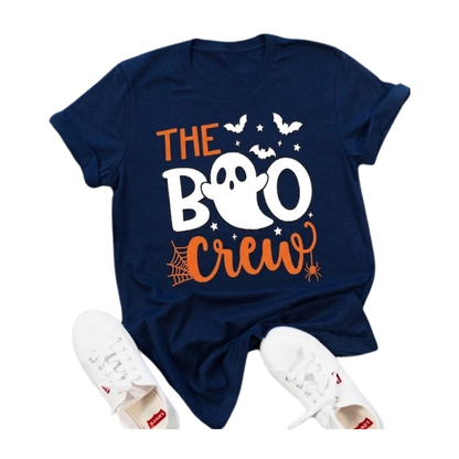 Matching The Boo Crew Ghost Family T Shirt, Family Halloween Matching Shirts ET1230