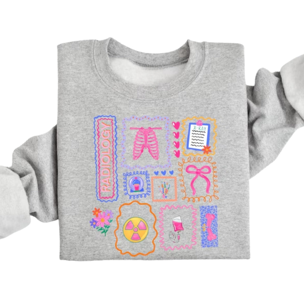 Women's Xray Tech Sweatshirt, Radiology Sweatshirt 2D0650
