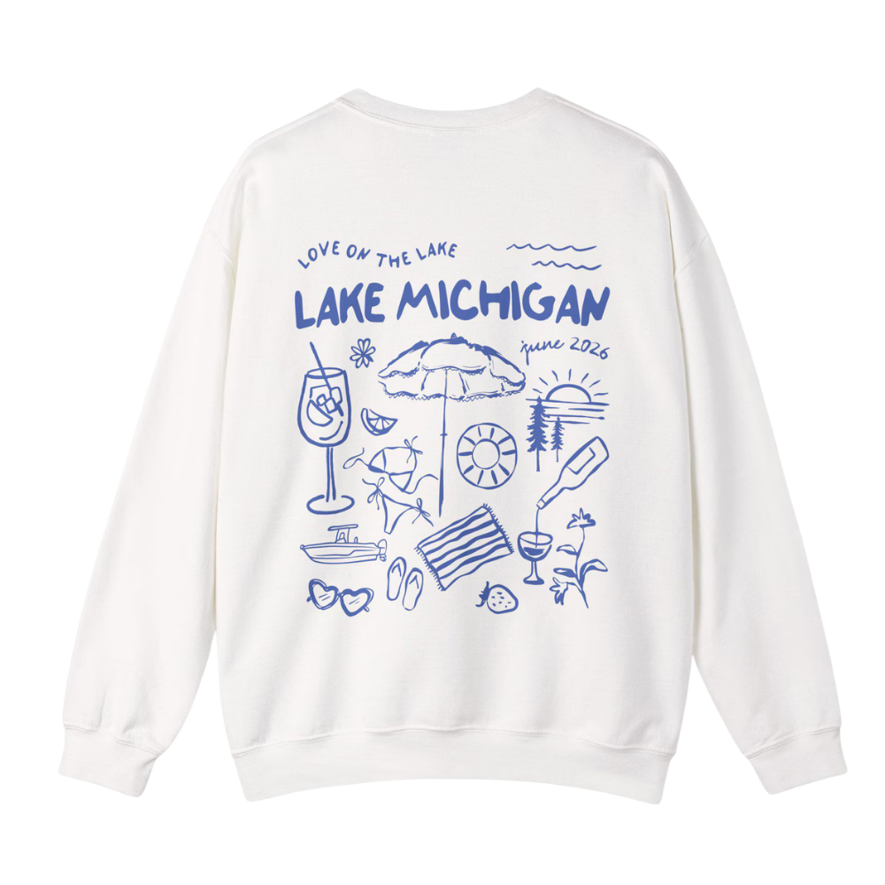 Personalized Lake Trip Bachelorette Matching Sweatshirt, Custom Bachelorette Party Sweatshirts ET1403