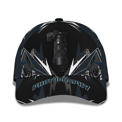 Photographer Cap 3D Baseball Cap Tad 04 CA0065